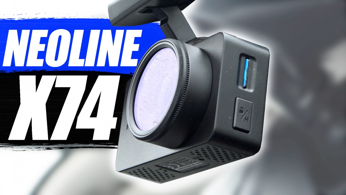 Neoline G-Tech X74 / Обзор на хороший видеорегистратор с GPS информатором
