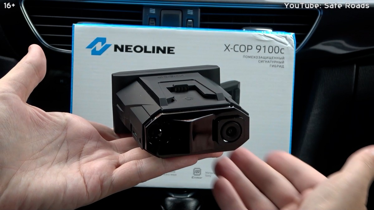 Neoline X-COP 9100c / Обзор на гибрид, ( радар-детектор и видеорегистратор )