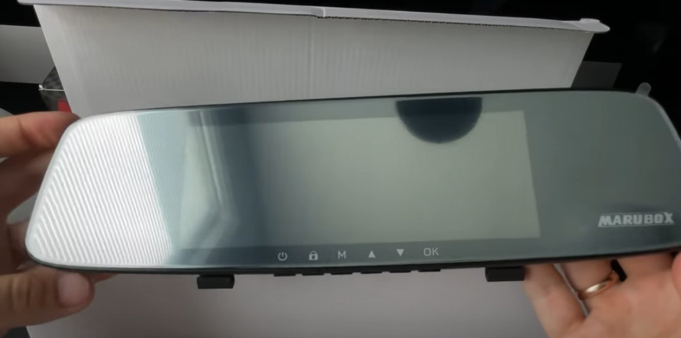 Обзор комбо- устройства MARUBOX M680R - зеркала заднего вида со ...